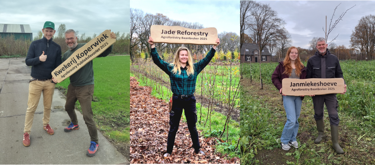 De Agroforestry Baanbrekers van 2025 zijn bekend!