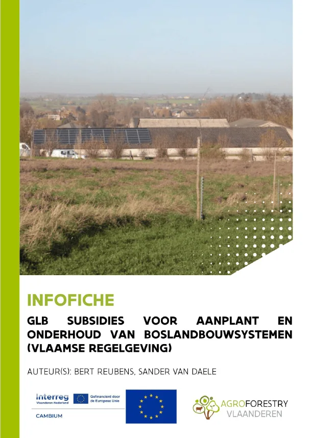 Vlaanderen subsidies agroforestry