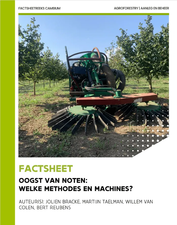 Notenoogst methodes en machines
